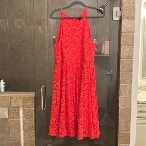 Red lace torrid dress (read description!)